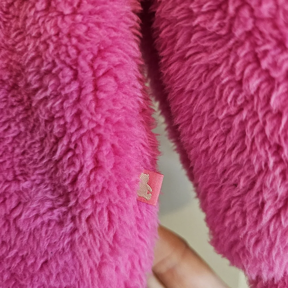 Girls Baby GAP Faux Fur 1/4 Zip Pullover Sweater 12-18mos